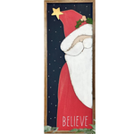 Santa Believe - Style B - Vertical Sign Kit