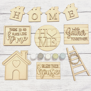 Home Sweet Home | Deluxe Tiered Tray Kit