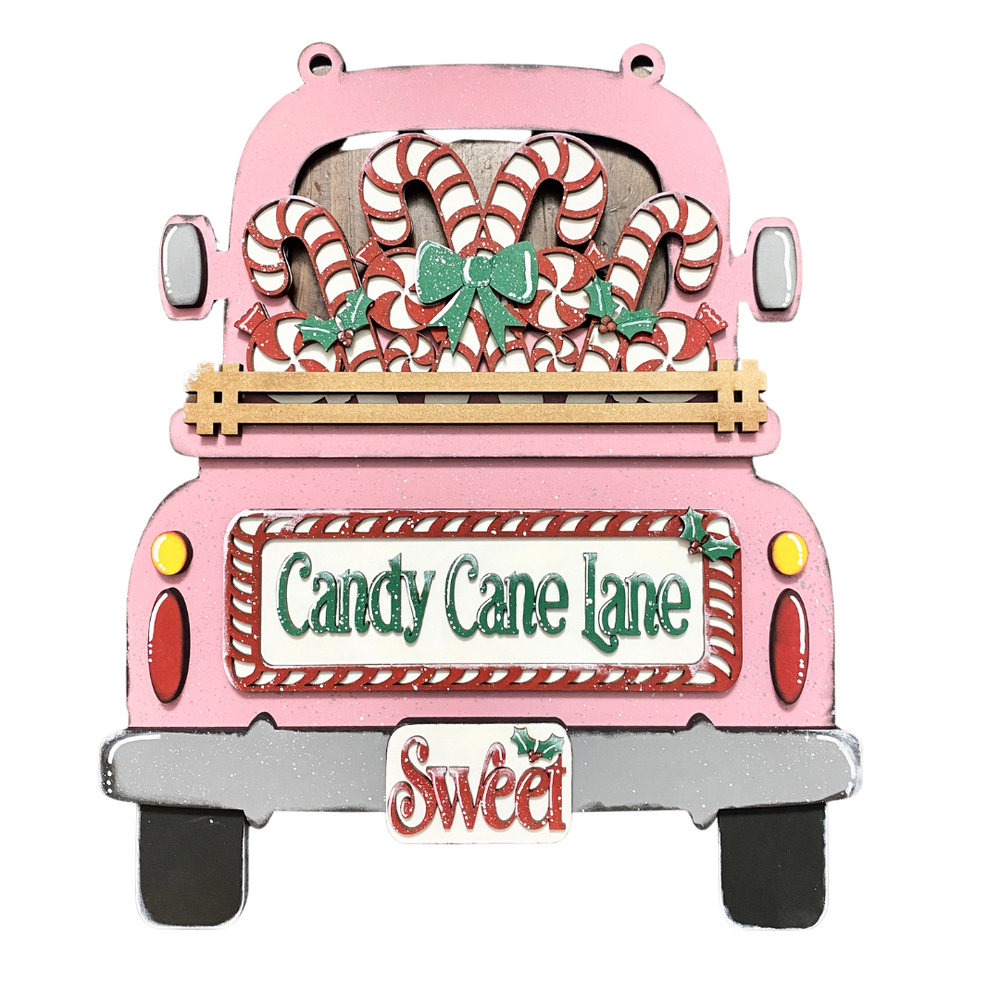 Candy Cane Lane | Farmhouse Truck Insert Kit