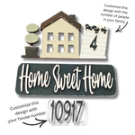 Home Sweet Home | Farmhouse Truck Insert Kit
