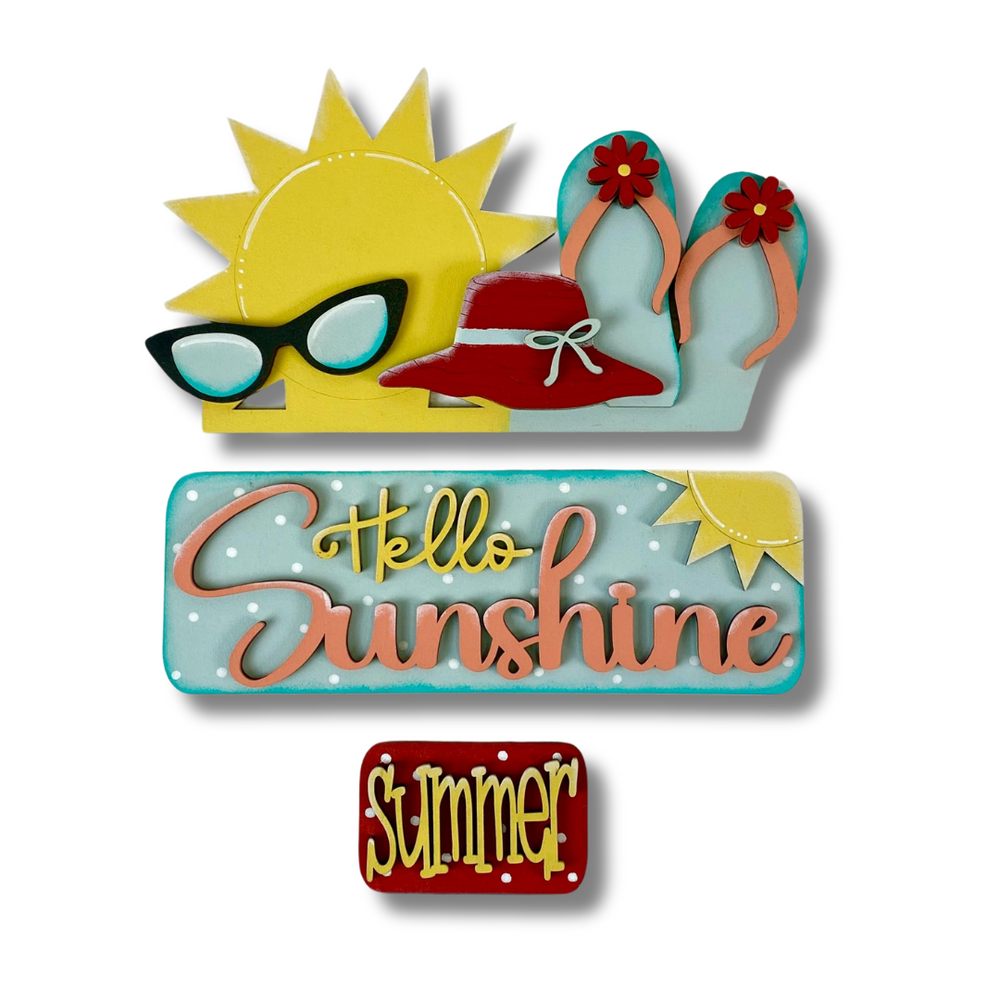 Hello Sunshine | Farmhouse Truck Insert Kit