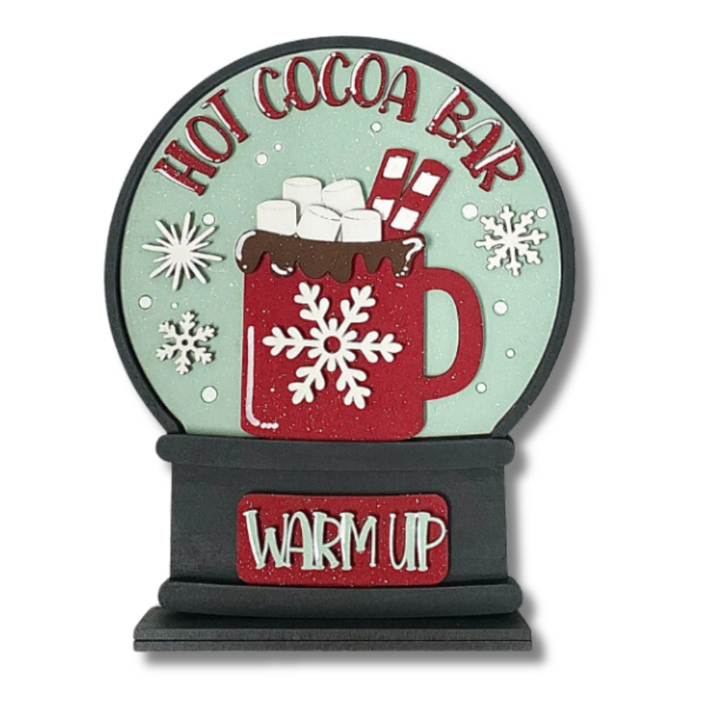 Hot Cocoa | Snow Globe Insert
