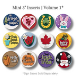 Mini 3" Inserts | Volume 1