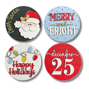 
            
                Load image into Gallery viewer, Christmas Rounds | 6&amp;quot; Sign Kits
            
        
