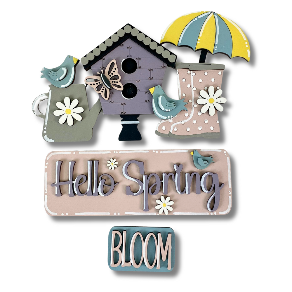
            
                Load image into Gallery viewer, Hello Spring | Farmhouse Truck Insert Kit
            
        