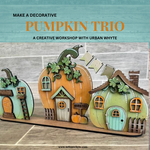 Decorative Pumpkin Trio | Sunday, September 24th 1:00 - 3:00 PM