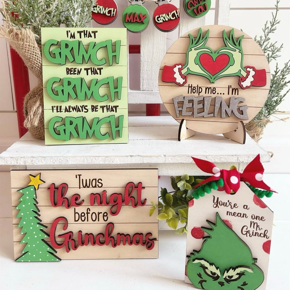 
            
                Load image into Gallery viewer, Merry Grinchmas | Tiered Tray Kit
            
        