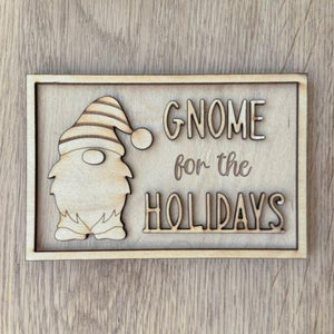 Christmas Gnomes | Deluxe Tiered Tray Kit