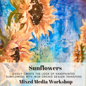 
            
                Load image into Gallery viewer, Sunflower Mixed Media Canvas | Thursday, September 28th 6:30 - 9:00 PM
            
        