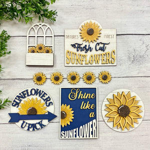 
            
                Load image into Gallery viewer, Happy Sunflowers | Tiered Tray Kit
            
        