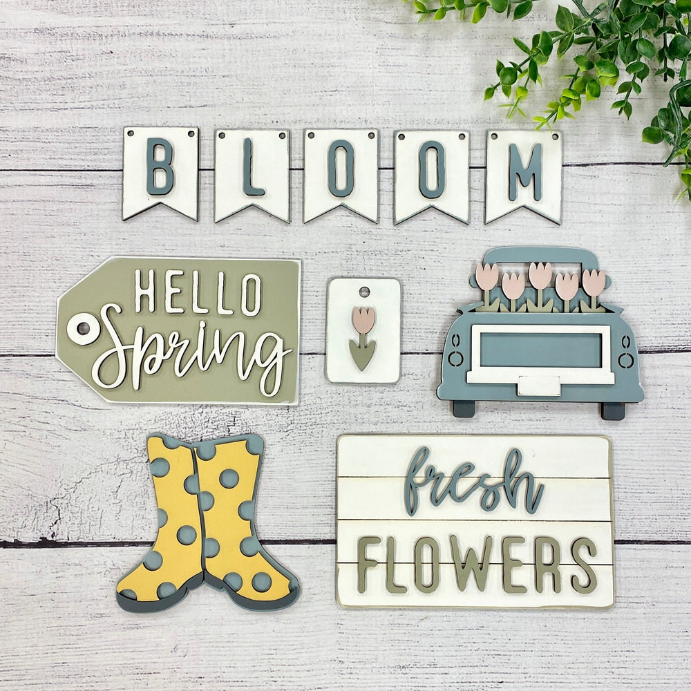 Hello Spring | Tiered Tray Kit