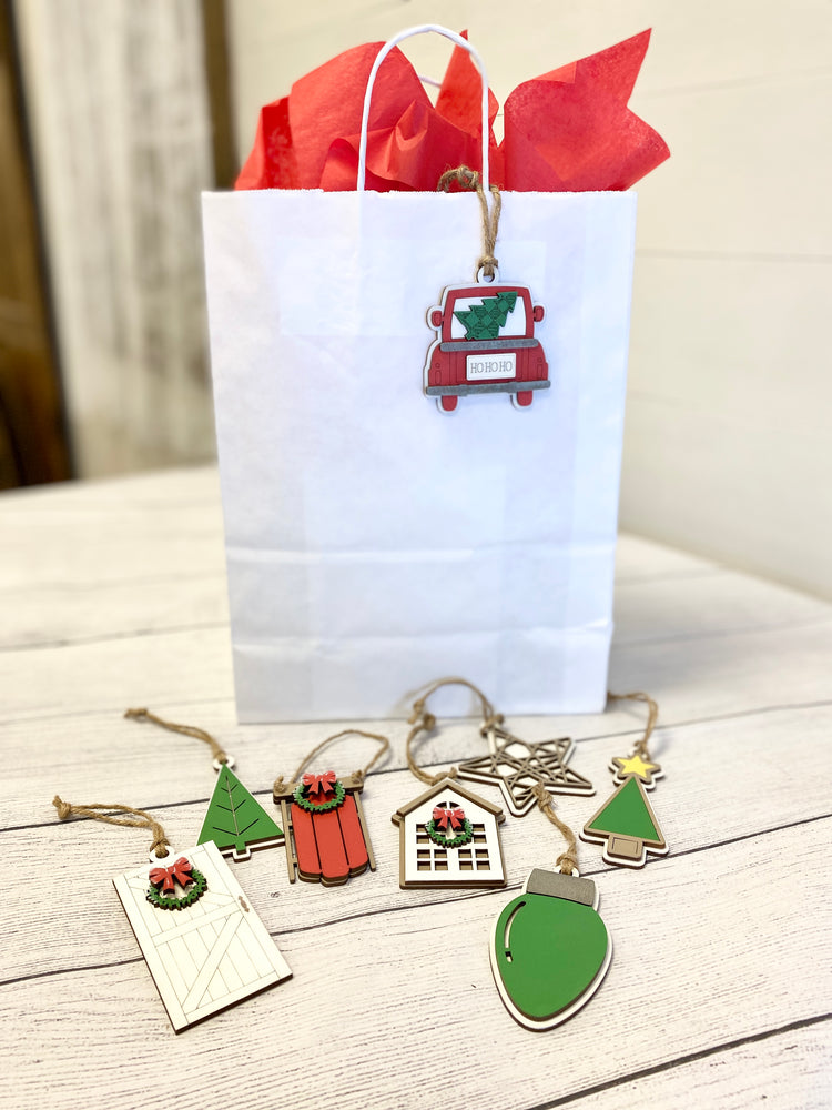 Farmhouse Christmas Ornaments