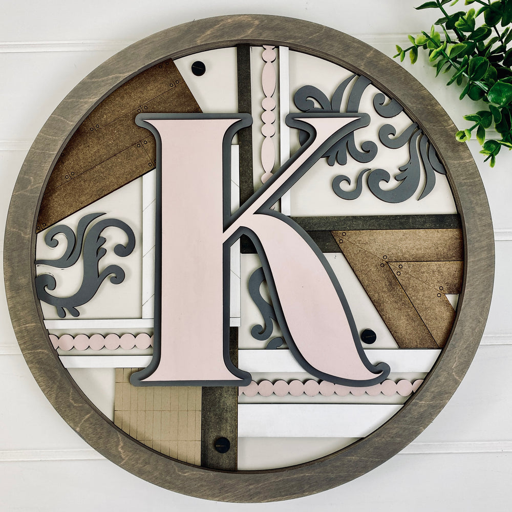 
            
                Load image into Gallery viewer, Rustic Monogram | Thursday, September 14th 6:30 - 9:00 PM
            
        
