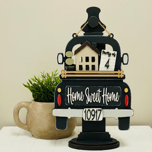 
            
                Load image into Gallery viewer, Home Sweet Home | Farmhouse Truck Insert Kit
            
        